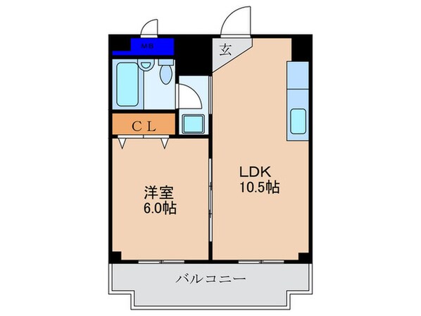 コ－プ野村梅田Ａ棟(1208)の物件間取画像